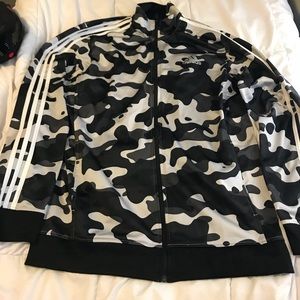 Adidas Winter Camo Windbreaker